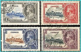 CYPRUS- GREECE- GRECE- HELLAS 1935: compl. Set  Used - Gebraucht