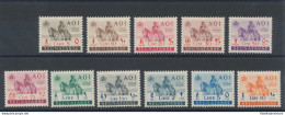 1942 AFRICA ORIENTALE ITALIANA, Tasse 14/24 , MNH** Ben Centrati - Italiaans Oost-Afrika