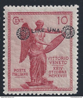 1924 REGNO, N° 159  MNH/**  SOVRASTAMPA SPOSTATA - Autres & Non Classés