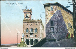 Bc315 Cartolina Repubblica Di San Marino Il Palazzo Pubblico - San Marino