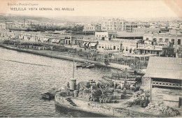 Melilla * Vista General Del Muelle * Espana - Melilla