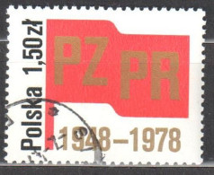 Poland 1978 - Polish United Workers’ Party - Mi. 2597 - Used - Usati