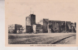 BARI CASTELLO SVEVO VISTO DAL MARE NO VG - Bari