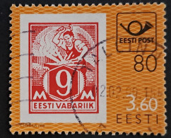 (!)  ESTONIA , Estland 1998 Stamps On Stamps Mi-Nr. 334 - Used (o) - Estland