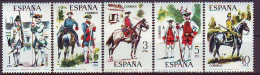 SPAIN 2130-2134,unused - Militares