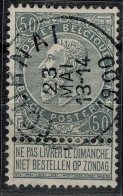 Belgique COB 63 Belle Oblitération TOURNAI - 1893-1900 Schmaler Bart