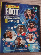 Album Panini Championnat De France 2017-18 Vide - Tarjetas