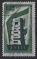 Italy 1956  Europa (o) Mi.973 - 1946-60: Usati