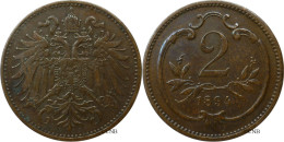 Autriche - Empire - François-Joseph Ier - 2 Heller 1894 - TTB+/AU50 - Mon5190 - Austria