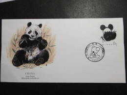 China VR Mi. 2009 FDC (19x10cm) Pandan Bär - 1980-1989