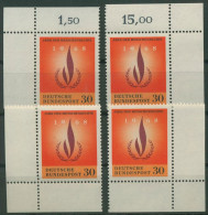 Bund 1968 Int. Jahr Der Menschenrechte 575 Alle 4 Ecken Postfrisch (E862) - Unused Stamps