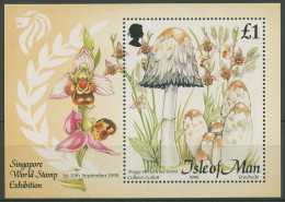 Isle Of Man 1995 Pilze Block 24 Postfrisch (C90633) - Man (Insel)