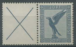 Dt. Reich 1926 Flugpost Adler Zusammendruck W 21.1 Mit Neugummierung (R19583) - Se-Tenant