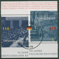 Bund 1998 Parlamentarischer Rat 1986/87 Gestempelt, Blockeinzelmarken - Used Stamps