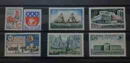 France Yvert 1331A-1354B-1446-1448-1451-1436-1463** Année 1965 MNH. - Nuovi