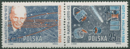 Polen 1986 Halleyscher Komet 3014/15 ZD Postfrisch - Unused Stamps