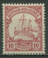 Deutsch-Neuguinea 1900/08 Kaiseryacht Hohenzollern 9 Mit Falz - Deutsch-Neuguinea