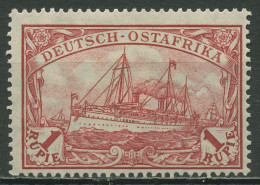 Deutsch-Ostafrika 1905/20 Kaiseryacht Hohenzollern 38 II B Mit Falz - África Oriental Alemana