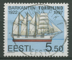 Estland 1997 Schiffe Segelschiff 309 Mit TOP-Stempel - Estonie