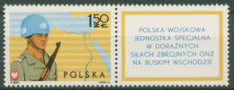 Polen 1976 UNO Friedenstruppen Im Nahen Osten 2441 Zf Postfrisch - Unused Stamps