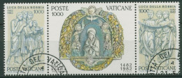 Vatikan 1982 Bildhauer Luca Della Robbia 805/07 ZD Gestempelt - Usados