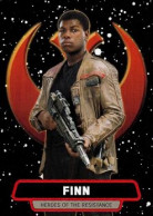 2015 Topps STAR WARS Journey To The Force Awakens "Heroes Of The Resistance" R-2 Finn - Star Wars