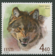 Estland 2004 Tiere Der Wolf 479 Postfrisch - Estonie