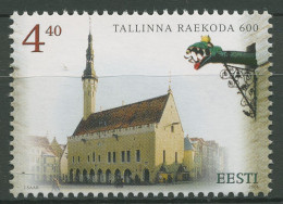Estland 2004 Bauwerke Rathaus Tallinn 489 Postfrisch - Estonie