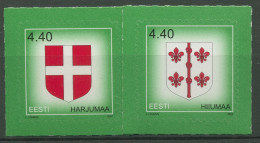 Estland 2004 Freimarken Wappen Der Bezirke 496/97 Postfrisch - Estonie