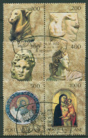 Vatikan 1983 Vatikanische Kunstschätze 830/35 Blockeinzelmarken Gestempelt - Gebraucht