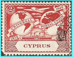 CYPRUS- GREECE- GRECE- HELLAS 1949: from set  Used - Used Stamps