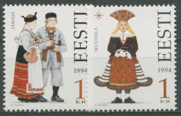 Estland 1994 Trachten 235/36 Postfrisch - Estland