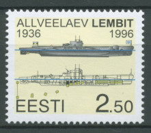 Estland 1996 Schiffe U-Boot Lembit 273 Postfrisch - Estland