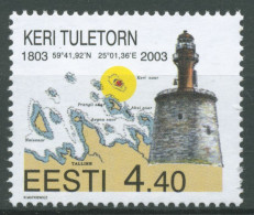 Estland 2003 Leuchtturm Keri 454 Postfrisch - Estonia