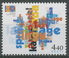 Estland 2001 Jahr Der Sprache 396 Postfrisch - Estonie
