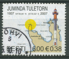 Estland 2007 Leuchttürme Juminda-Leuchtturm 578 I Gestempelt - Estonia