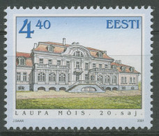 Estland 2001 Gutshof Laupa 398 Postfrisch - Estonia