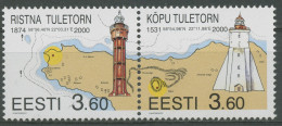 Estland 2000 Leuchttürme Ristna, Kopu 365/66 ZD Postfrisch - Estonia