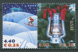 Estland 2006 Weihnachten Weihnachtsmotive 570/71 Postfrisch - Estonia