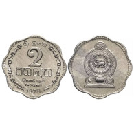 C2524.2# Sri Lanka 1978. 2 Céntimos (SC) KM-138 - Sri Lanka