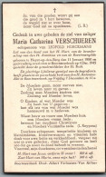 Bidprentje Heist-o/d-Berg - Verschueren Maria Catharina (1880-1945) - Andachtsbilder