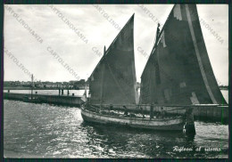 Forlì Cesenatico Barca Foto FG Cartolina KB1060 - Forlì