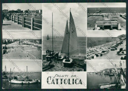 Rimini Cattolica Saluti Da Foto FG Cartolina KB1254 - Rimini