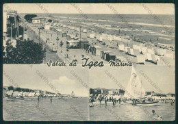 Rimini Bellaria Igea Marina Saluti Da PIEGHE FG Cartolina KB1262 - Rimini