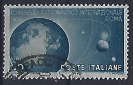 Italy 1956  Kongress Fur Astronautik (o) Mi.975 - 1946-60: Usados