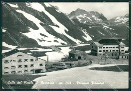 Aosta La Thuile Piccolo San Bernardo Corriere PIEGA Foto FG Cartolina KB1454 - Aosta