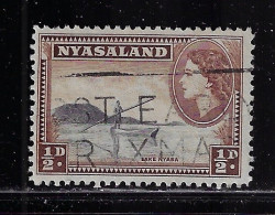 RHODESIA & NYASALAND  1953  SCOTT #97 USED - Nyasaland (1907-1953)