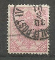 Bosnia Bosnien K.u.K. Austria Hungary Mi.16 Perforation 12½ Used 1900 - Bosnie-Herzegovine