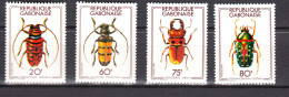 Gabon 1978,4V In Set,insects,kevers,beetles,käfer,coléoptères,escarabajo,MNH/Postfris(A5005)) - Coléoptères