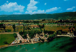 13765902 Grandson Camping Club Yverdon Le Pecos Vue Aerienne Grandson - Sonstige & Ohne Zuordnung